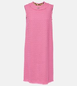 Твидовое мини-платье raschel dg Dolce&Gabbana, черный