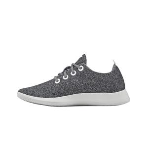 Allbirds Кроссовки Wool Runner с низкой амортизацией для повседневного городского бега, женские, натурально-серого цвета, версия для США