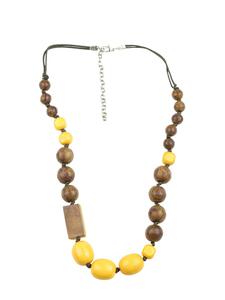 Collezione alessandro Короткое ожерелье «Патна» желтого цвета