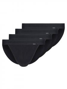 Трусы Skiny Slip 4er Pack, черный