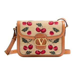 Valentino Плетёная соломенная сумка через плечо