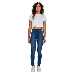 Джинсы Noisy May Callie High Waist Skinny VI021MB, синий