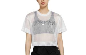 Укороченный топ женский белый Jordan