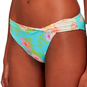 Плавки от бикини Sundek Zircon с принтом в виде цветочного букета и циркония, синий