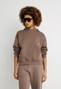 Культовая толстовка с капюшоном Gina Tricot, Brown