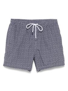 Шорты для плавания с цветочным принтом Barba, синий