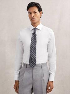Рубашка Bishopsgate из хлопковой смеси Reiss, White