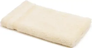 Полотенца гостевые Gözze "Монако", (3 шт.), в наборе, однотонные, с волнистой каймой 30х50 см (3 шт.), цвет vanille