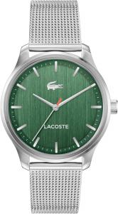 Lacoste Lisbon мужские часы 3H Quartz, нержавеющая сталь, водонепроницаемые до 5ATM/50 метров - современный дизайн для него - 42mm, Green