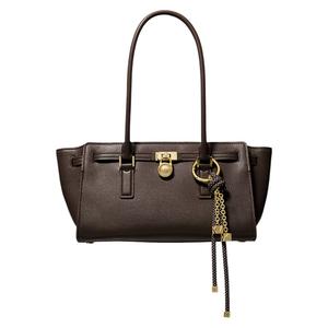 MICHAEL KORS Сумка через плечо из натуральной кожи Hamilton серии Small женская шоколадная