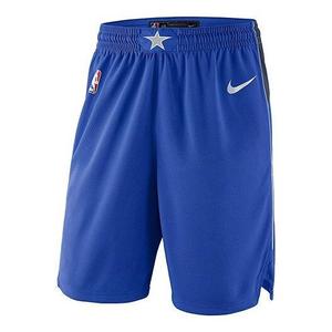 Шорты men's lone ranger team logo basketball sports shorts blue Nike, синий