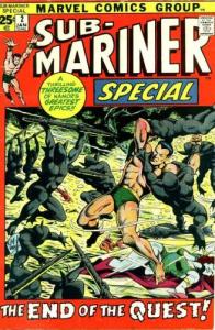 Sub-Mariner Special Edition #2 "When Fails the Quest; The End of the Quest; Uneasy Hangs the Head" (Marvel Comics)