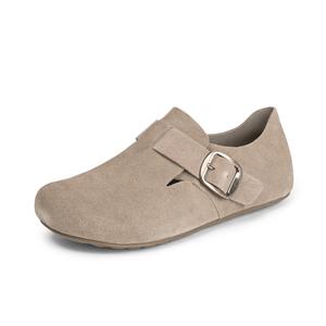 AOKANG Биркеншток стиль обувь мужские низкие серый