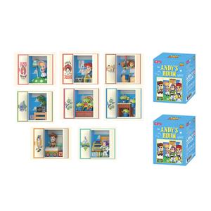 Тайный набор сценария комнаты Энди из коллекции Toy Story, одиночный тайный набор/полный набор 8 шт POP MART