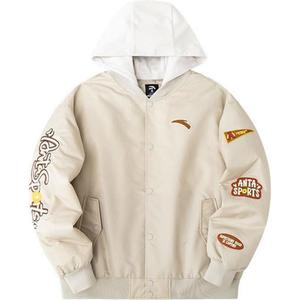 Пуховик Anta Life Collection унисекс бежевый хаки