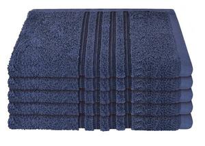 Набор полотенец Schiess шт Milano 5-teilig, 30x1x50 см, темно-синий