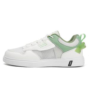 PLAY COBBLER Низкие скейтерские кроссовки мужские бело-зеленые, цвет White Green