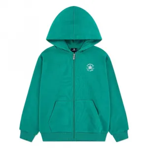 Детская толстовка Converse Cnvb Dissected Ctp на молнии Converse kids, зеленый