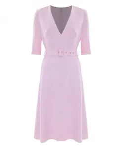 Элегантное платье миди Kocca, розовый