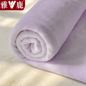 Yalu Простыня 230х250 см из мягкого молочного велюра, цвет Milk Purple