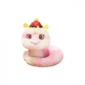Плюшевая кукла Colorful Wealth Snake, высота 20см/30см FANNIKEER, Dazzling Snake