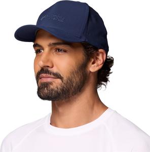 Columbia Unisex-Adult PFG Elite 3D Stretch Snap Back, Collegiate Navy/Square Logo
