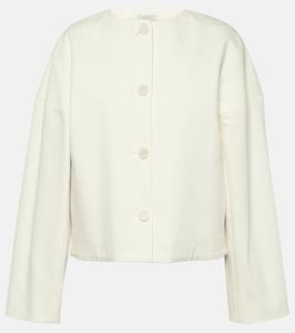 Укороченная джинсовая куртка dev Fforme, белый