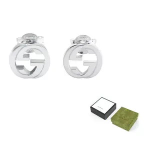 GUCCI Серьги-гвоздики из стерлингового серебра 925 пробы