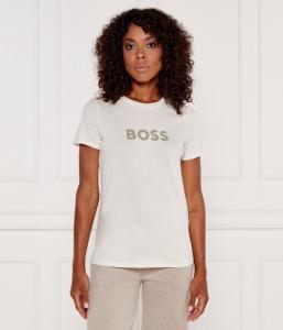 Футболка Boss Orange C Elogo_5 Regular Fit, экрю