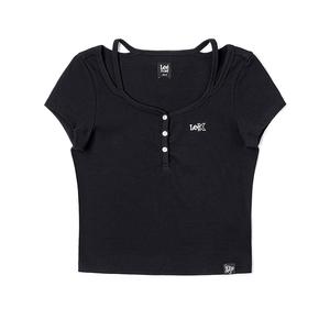 Lee Футболка женская черная