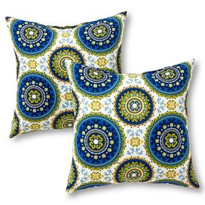 Greendale Home Fashions, 2 шт. Квадратные декоративные подушки для улицы, цвет Summer