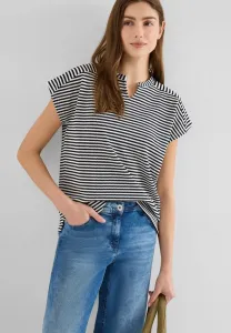 Футболка с принтом "gestreiftes" Cecil, Blau