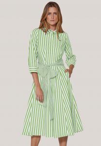 Платье-рубашка GESTREIFTES MIT BINDESCHÄRPE MADELEINE, белый