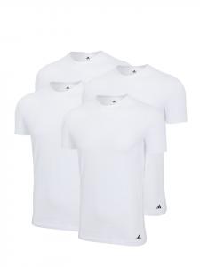 Футболка Basic 4P белого цвета adidas