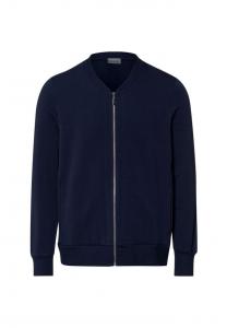 Натуральная живая толстовка Hanro, синий