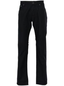 Прямые брюки с шарфом Jacob Cohën, синие