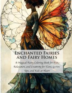 Enchanted Fairies and Fairy Homes: A Magical Fairy Coloring Book for Fun, Relaxation, and Creativity for Teens, Grown-Ups, and Kids at Heart (Fantastic Fairies Coloring Books) (Independently published)