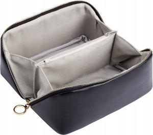 Черная косметичка из искусственной кожи Inna marka