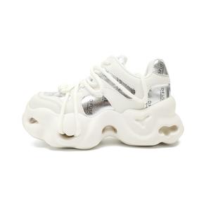Кроссовки D:FUSE SCANDINAVIA Chunky Sneakers Women's Low-top Off White/Silver, белый/серебряный
