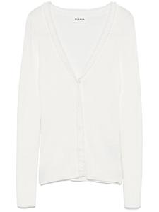 P.A.R.O.S.H. кардиган с бусинами, белый