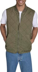 Мужской жилет Levi's Diamond Quilted Utility Vest, Olive