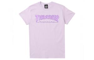 Thrasher Футболка унисекс «Трэшер», Сирень