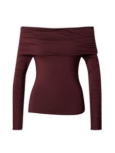 Рубашка ABOUT YOU x Toni Garrn Kiara, бордовый