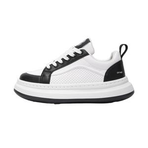 Износостойкие, легкие, амортизирующие, низкие детские кроссовки для скейтбординга, подростковые Kung Fu partners, белый/черный