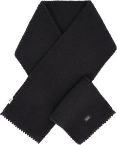 UGG женский шарф Uggfluff Scalloped, Black
