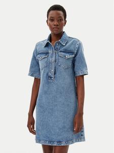 Джинсовое платье стандартный крой UA5191 D4990 Liu Jo, синий