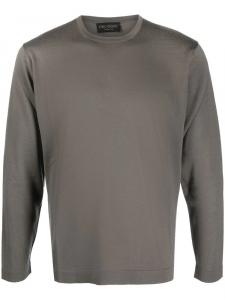 Джемпер тонкой вязки Dell'oglio, серый