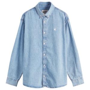 Джинсовая рубашка Лукас Carhartt Wip, синий