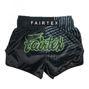 Шорты Fairtex Muay Thai Shorts - BS1924 Racer Black, черный