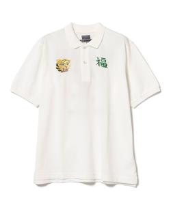 Мужская рубашка-поло Tailor Toyo/Custom Vietnam Beams Golf Orange Label, цвет White